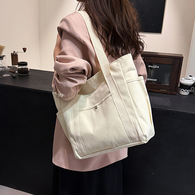 Women'S Young Bags - Maternity Check Canvas Handbag Women's Shoulder