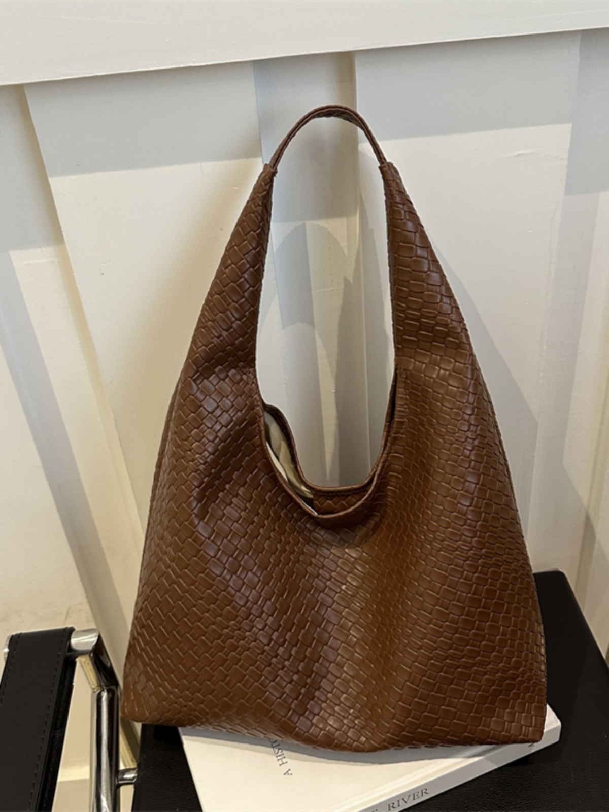 Women'S Young Bags - Trendy Commuter Woven Tote Bag Women's