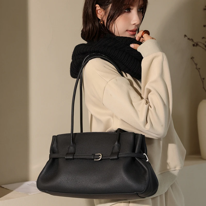 Genuine Leather Women Tote Sho - Women Bags 2026 Trends review and price