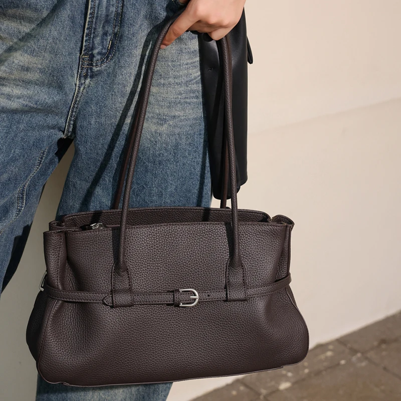 Genuine Leather Women Tote Sho - Women Bags 2026 Trends review and price